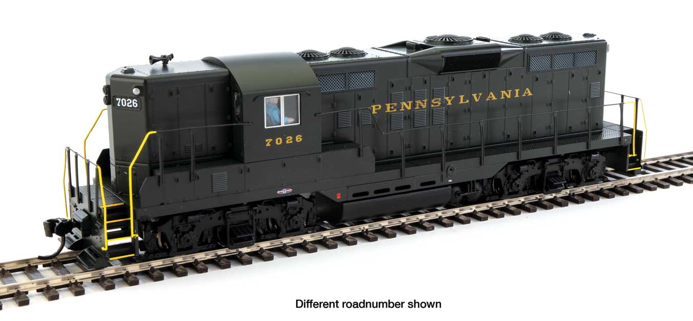 Walthers 910-20488 HO PRR EMD GP9 PhII Diesel Locomotive w/ESU Sound & DCC #7048
