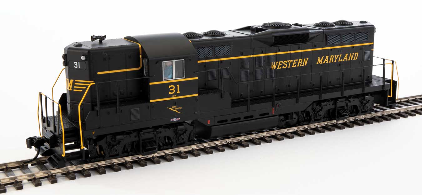 Walthers 910-20489 HO WM EMD GP9 PhII Diesel Locomotive w/ESU Sound & DCC #31
