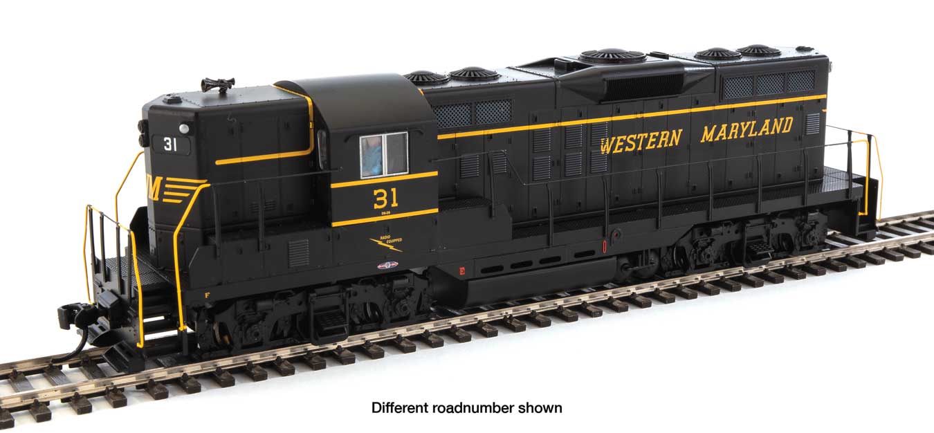 Walthers 910-20490 HO WM EMD GP9 PhII Diesel Locomotive w/ESU Sound & DCC #35