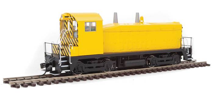 Walthers 910-20609 HO Unlettered EMD NW2 Diesel Locomotive Yellow with DCC/Sound