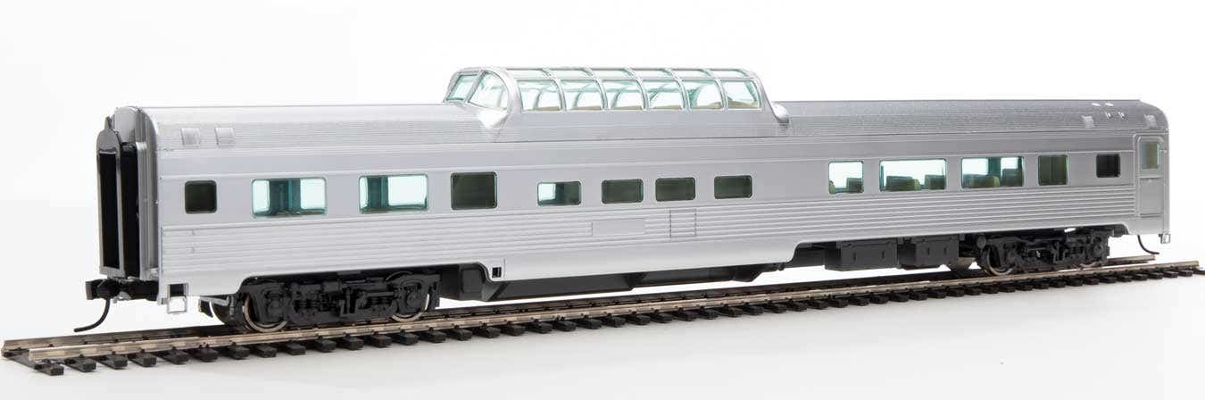 Walthers 910-30412 HO Undecorated Ready to Run 85' Budd Dome-Coach Car