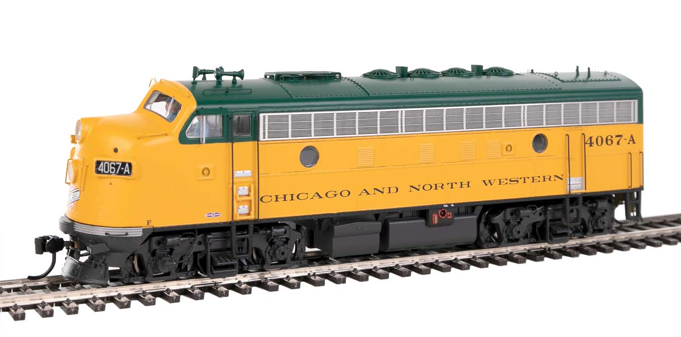 Walthers 920-40930 HO CNW F7 A Diesel Locomotive with DCC/Sound #4067A