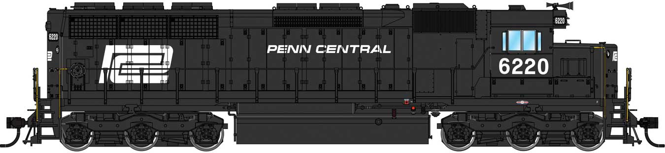 Walthers 920-41157 HO PC SD45 Diesel Locomotive with LokSound 5 & DCC #6220