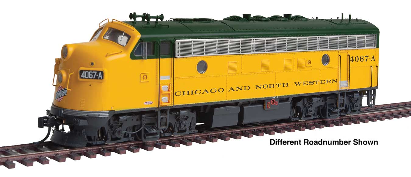 Walthers 920-40931 HO CNW F7 A Diesel Locomotive with DCC/Sound #4080C