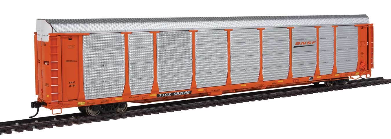 Walthers 920-101350 HO BNSF 89' Thrall Bi-Level Autorack #953285