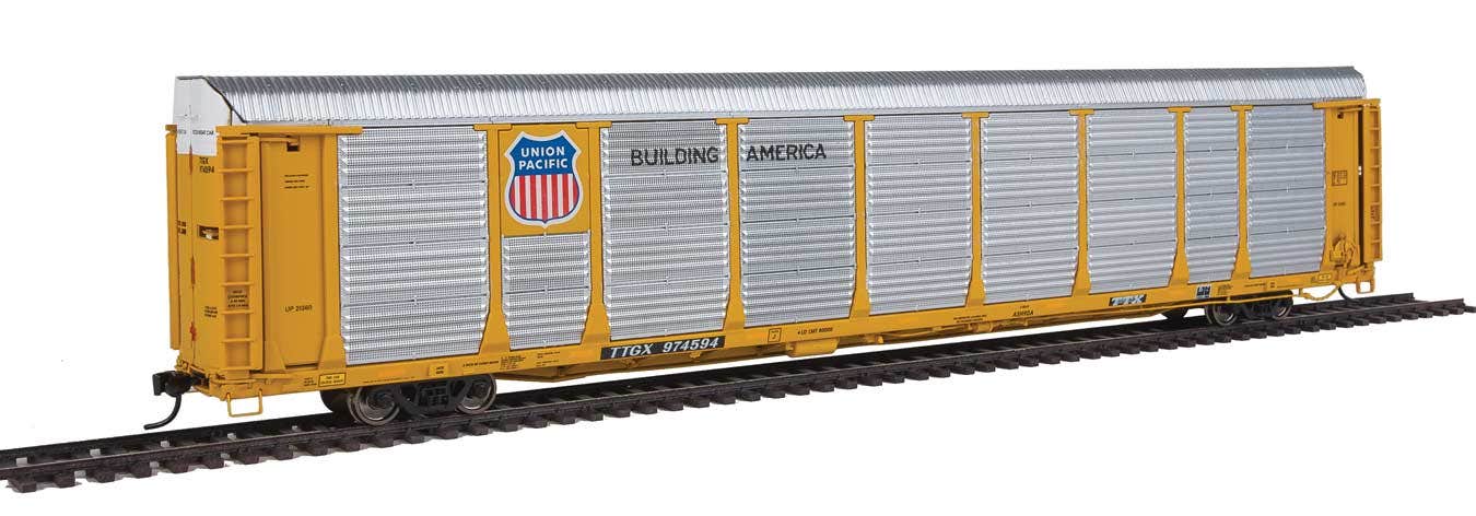 Walthers 920-101368 HO Union Pacific 89' Thrall Bi-Level Autorack #974594