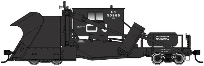 Walthers 920-110117 HO Canadian National Jordan Spreader #50985 - Ready to Run