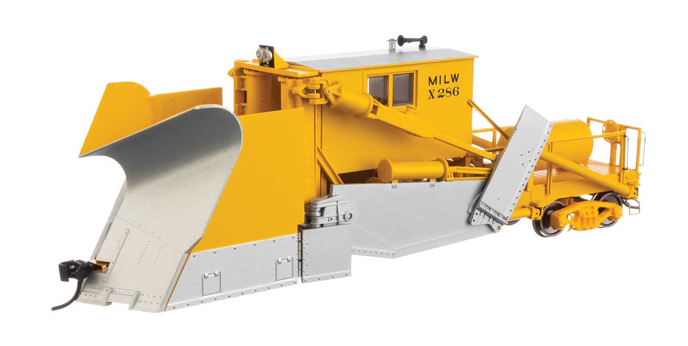 Walthers 920-110129 HO Milwaukee Road RTR Jordan Spreader #X-286