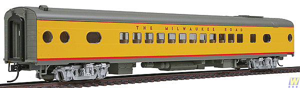 Walthers 932-9282 HO Milwaukee Hiawatha Yellow 52-Seat Coach