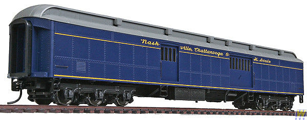 Walthers 932-10520 HO NC&StL ACF 70' Heavyweight Baggage Car