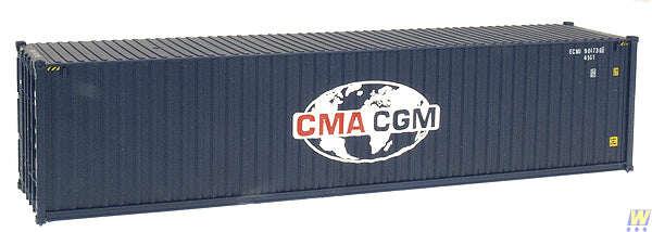 Walthers 2067 40' Hi-Cube cont CMA/CGM
