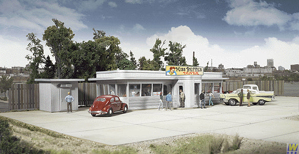 Walthers 933-2909 HO Miss Bettie's Diner Building Kit