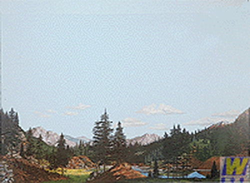 Walthers 949-702 HO Scale Instant Horizons Scene Tall Timber