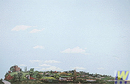 Walthers 949-717 HO Instant Horizons "City to Country" Background Scene
