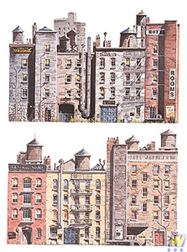 Walthers 949-722 Instant Horizons Back Street Structures