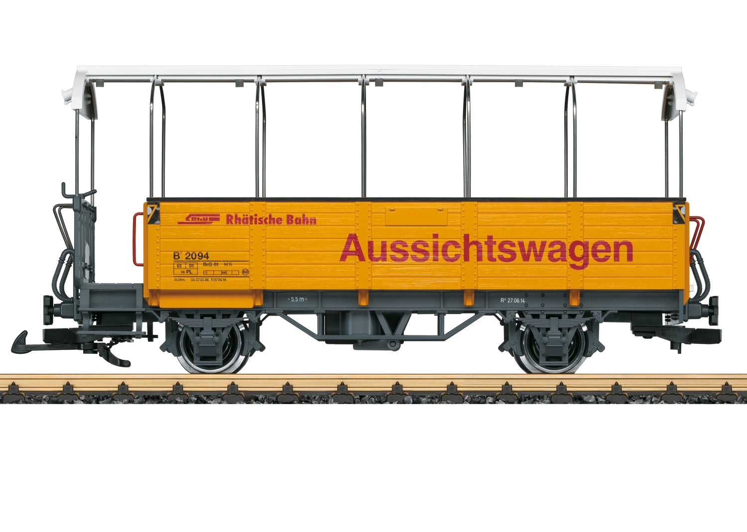 LGB 34252 G Rhaetian Railway Observation Car