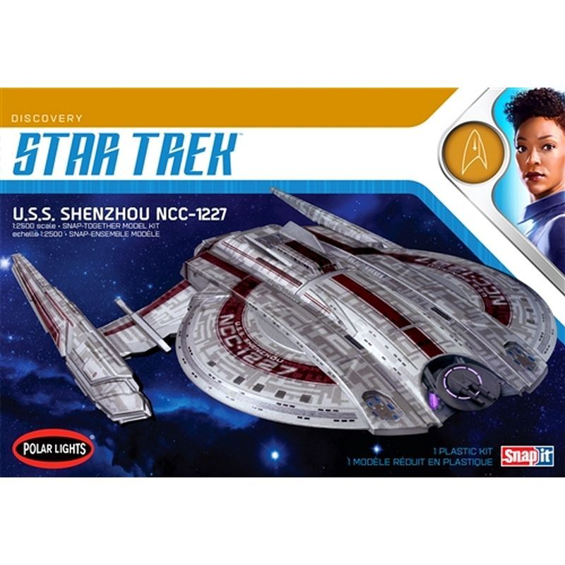Polar Lights 967M 1:2500 Star Trek USS Shenzhou 2T Plastic Model Kit