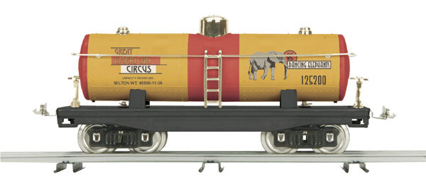 MTH 10-2192 Standard Gauge 200 Series Circus Tank Car