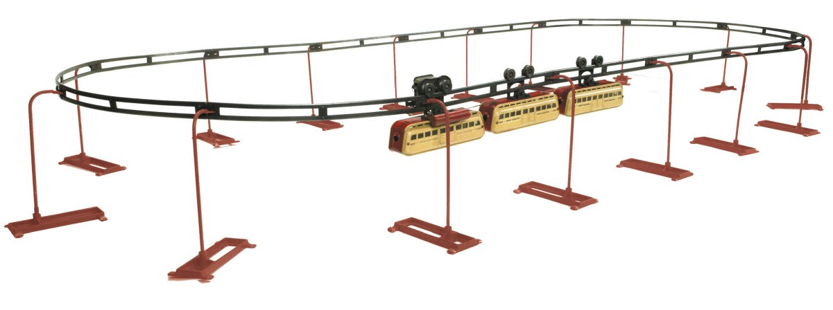 MTH 10-3047-1 O Red/Cream Detroit Monorail Set with Proto-Sound