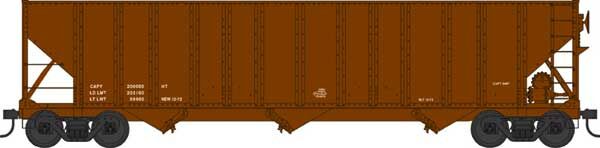Bowser 43200 HO Dimensional Data Only Executive Line 100-Ton 3-Bay Hopper Car