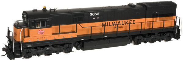 Atlas 10000875 HO Scale Milwaukee Road U30C Phase III Diesel Locomotive #5653