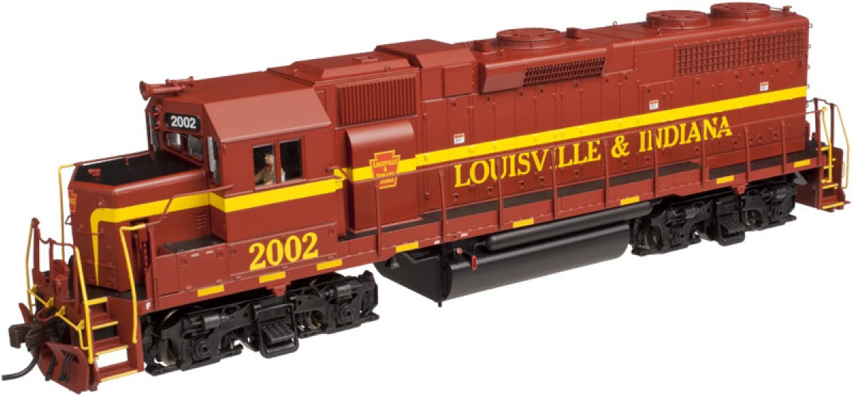 Atlas 10001703 HO LIRC EMD GP38 Low Nose Early Version Diesel Locomotive #2004