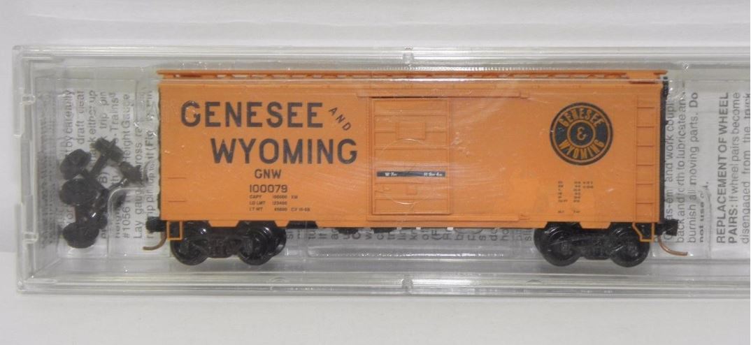 Micro-Trains 02000706 N Scale Genesee & Wyoming 40' Single Door Boxcar #100079