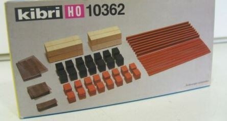 Kibri 10362 HO Cargo Industrial Building Loading Scene Accessories