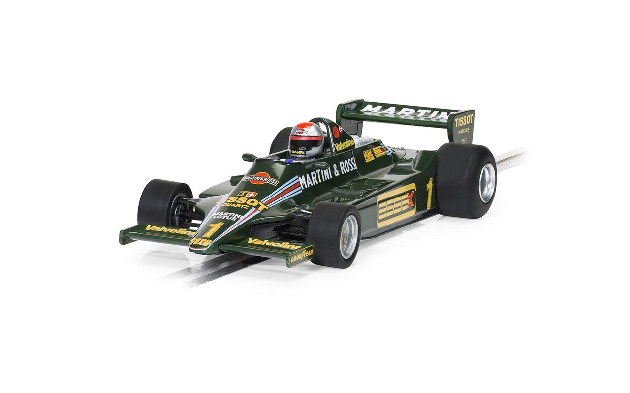 Scalextric C4423 1:32 USA GP West 1979 Mario Andretti Lotus 79 Slot Car