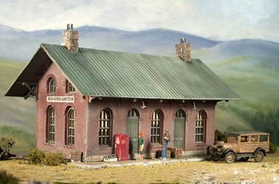 Railway Design Associates 103 HO New Haven Jct. Vermont Station Building Kit