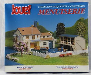 Jouef 105800 HO Joiner's Shop Building Kit