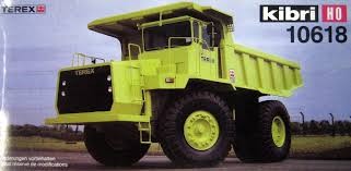 Kibri 10618 HO Terex Dump Truck