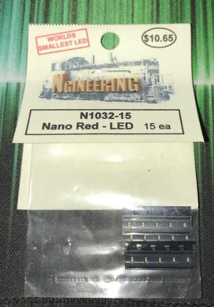 Ngineering N103215 Nano Red LED 15pk