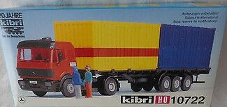 Kibri 10722 1:87 Container Lorry w/Trailer Kit