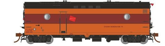 Rapido Trains 107331 HO Milwaukee Road 1950 Scheme Steam Heater Car #77