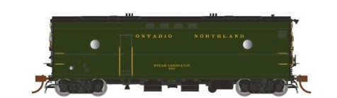 Rapido Trains 107342 HO Ontario Northland Green Scheme Steam Heater Car #201