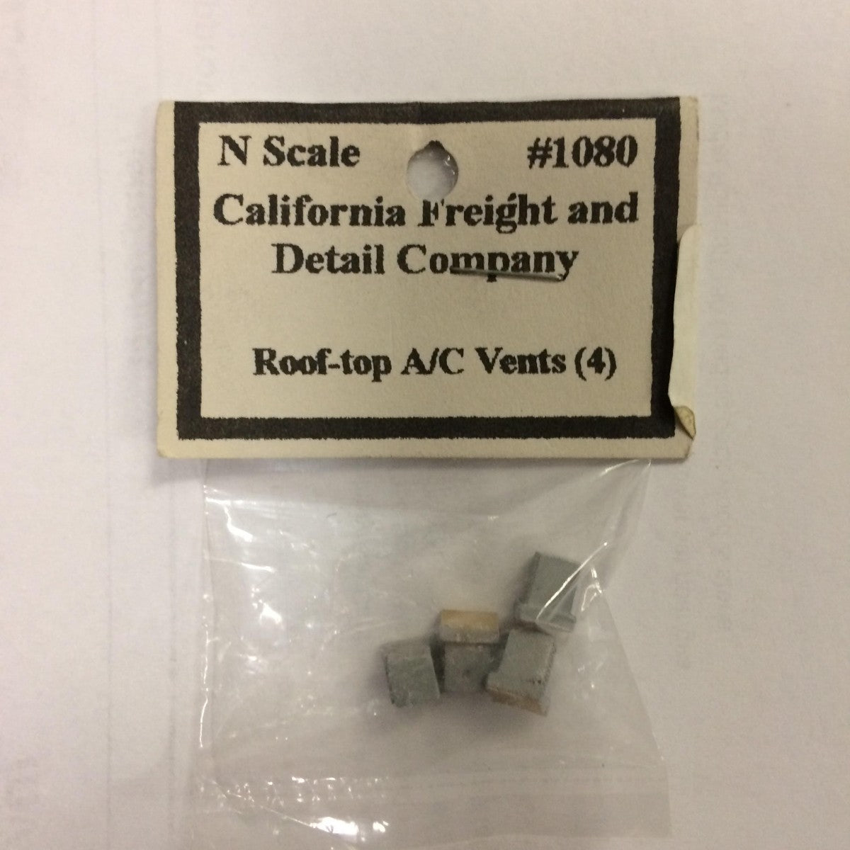 California Freight & Detail 1080 N Roof-Top Air Conditioner Vents