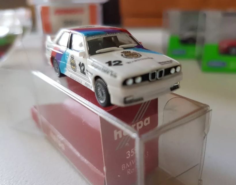 Herpa 3558 1:87 HO Auto Escala BMW M3 #12 Race Car