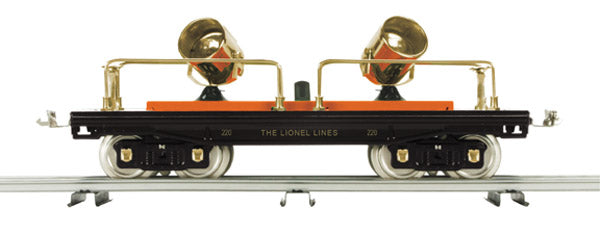 MTH 11-30073 Lionel STD. GAUGE No. 220 Floodlight Car
