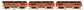 MTH 11-40013 Std. Gauge Milwaukee Road Tinplate State Set (Set of 3)