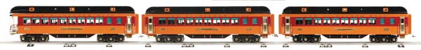 MTH 11-40013 Std. Gauge Milwaukee Road Tinplate State Set (Set of 3)