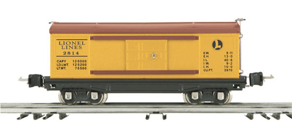 MTH 11-70026 O Gauge Orange/Brown Box Car #2814