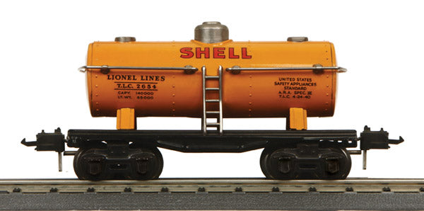 MTH 11-70038 No. 2654 O Gauge Shell Tank Car