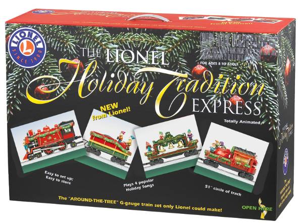 Lionel 7-11000 G Scale Holiday Tradition Express Steam Starter Train Set