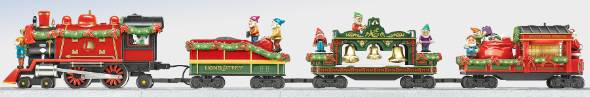 Lionel 7-11000 G Scale Holiday Tradition Express Steam Starter Train Set