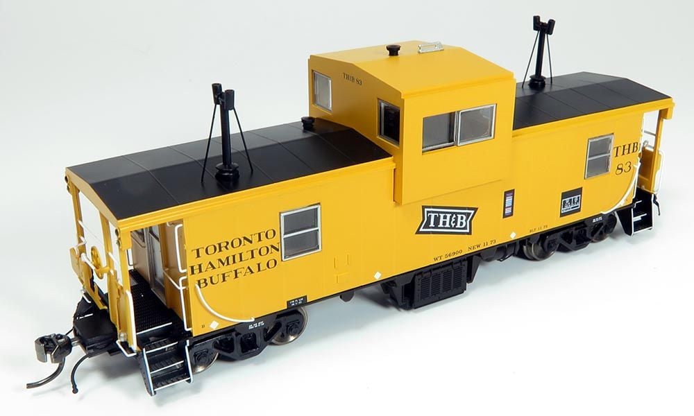 Rapido Trains 110150 HO Toronto, Hamilton and Buffalo Wide-Vision Caboose #83