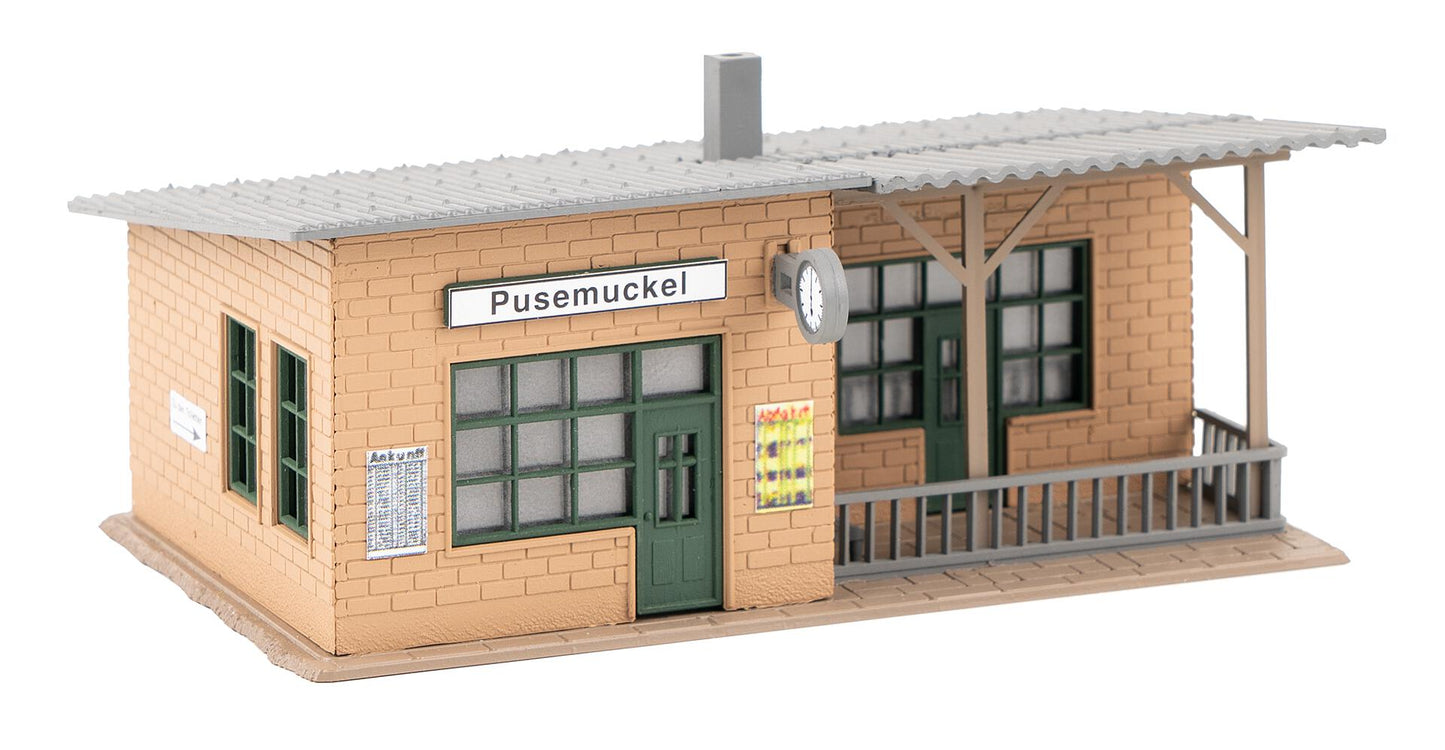 Faller 110204 HO Pusemuckel Wayside Station Building Kit