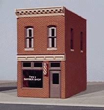 SLM 11023 HO Pete's Barber Shop Building Kit