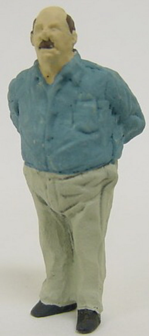Arttista 1104 O Scale Man Standing Pewter Hand Painted Figure