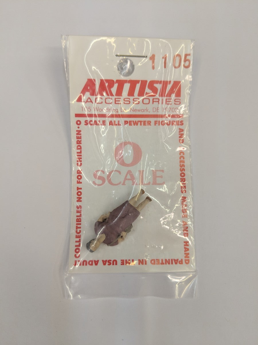 Arttista 1105 O Standing Woman Pewter Figure